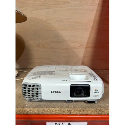 167 - Epson EB-X27 LCD projector - 301 hours used - HDMI - working