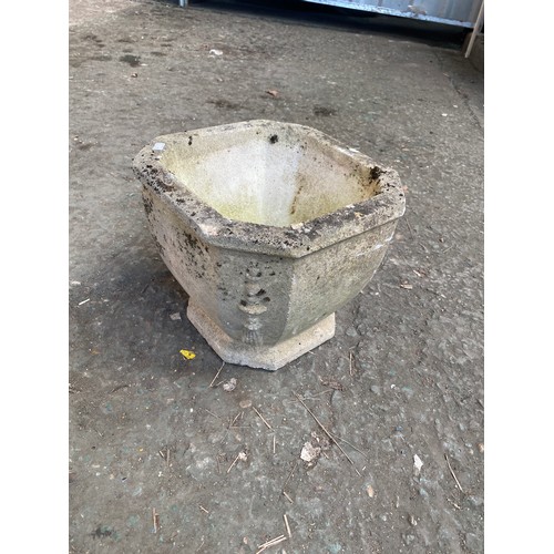 159 - Reconstituted Stone planter