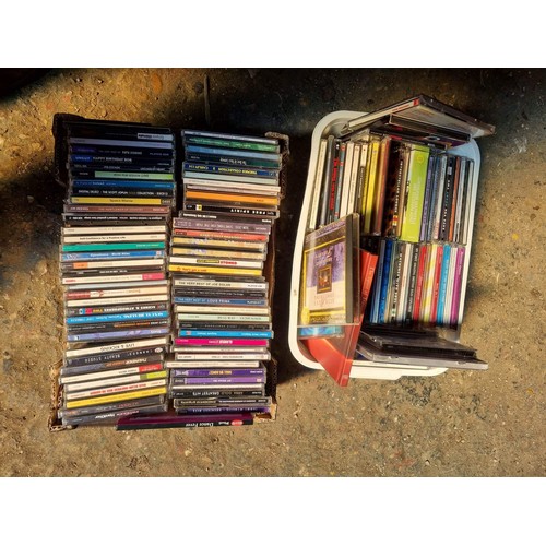 108 - Job lot box of cds