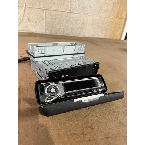 334 - Kenwood car radio - untested