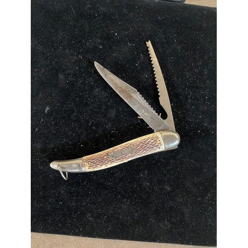 37 - Vintage fish knife pen knife