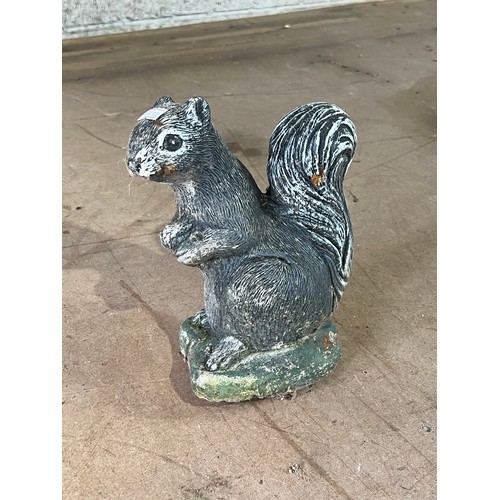 358 - Small squirrel garden decoration