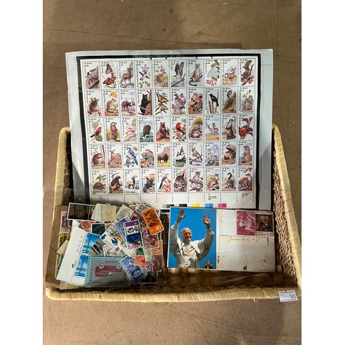 361 - Tray of various stamps