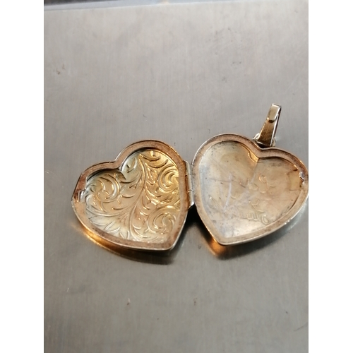 29A - 9ct gold locket 1.71 grams