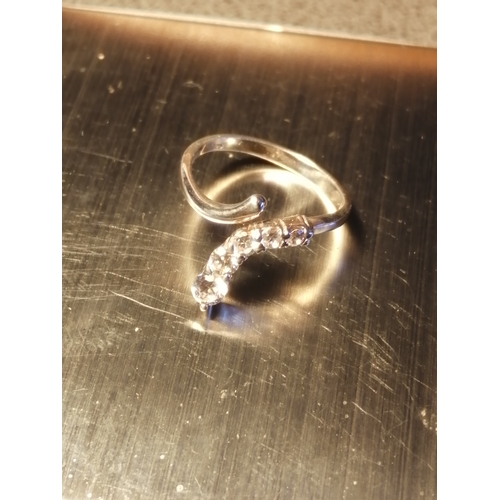 21A - Silver ring 1.83 grams Size N