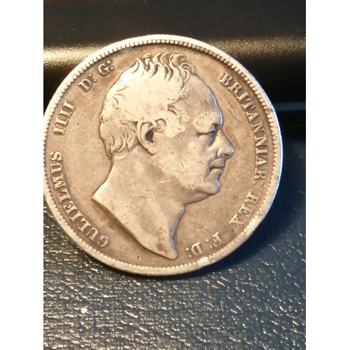 34A - 1834 William IV halfcrown in fine condition