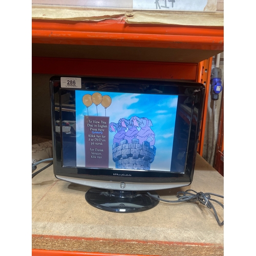 Wharfedale 15” TV with freeview & HDMI - no remote - working order