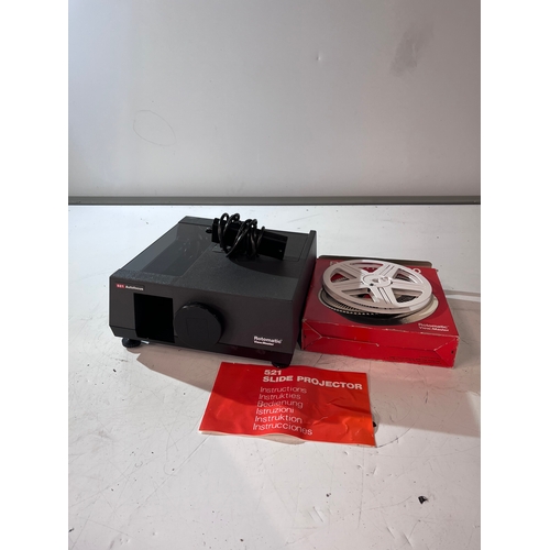 169 - Rotary Gratis Film Projector with Film Reels