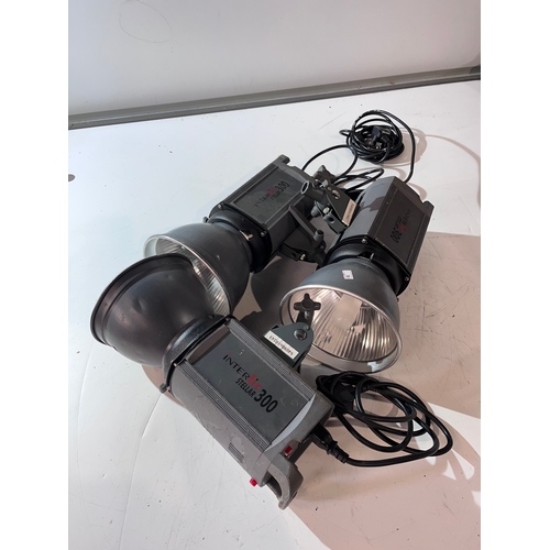 174 - Set of 3 Large Stage Lights