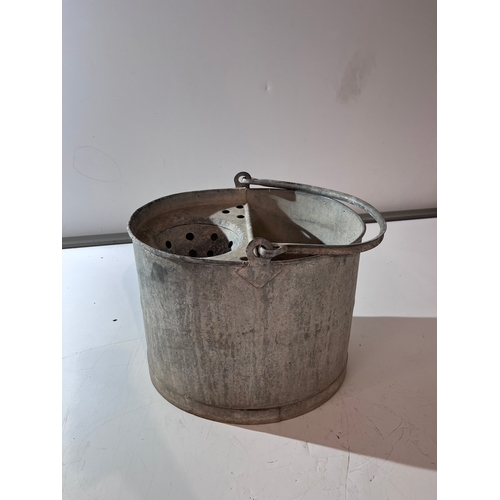 177 - Metal Mop Bucket