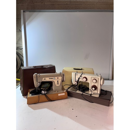 185 - Pair of Vintage Sewing Machines