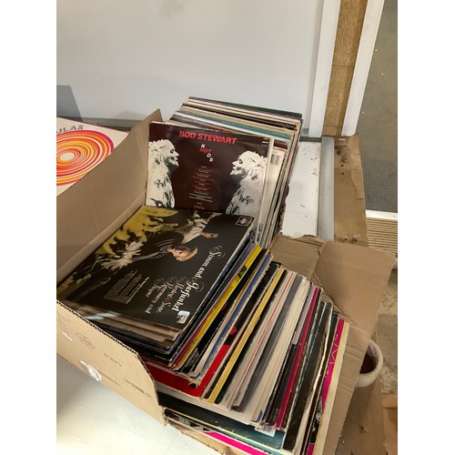 409 - Box of assorted vinyl