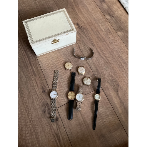 16 - Quantity of watches and watch faces inc Romano, Sekonda, Reflex, Lorus, Rotary, Poljot & Enigma