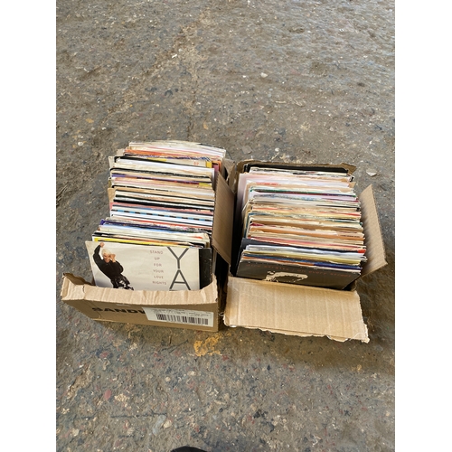 455 - 2x boxes of 45 singles inc Yann, David Cassidy etc