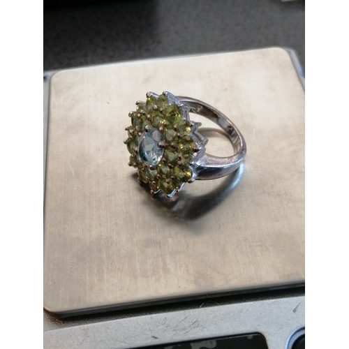 23A - Silver ring 9.52 grams