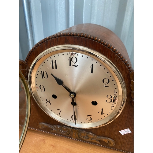 Large 50cm Junghans Wurttemberg B26 German mantle clock in good