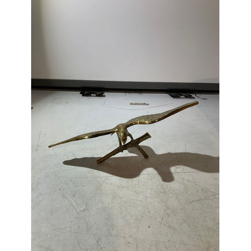 23 - Large brass eagle (just over 1Kg)