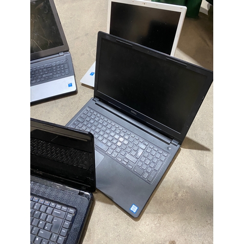 196 - Quantity of laptops inc Acer i5, Dell i5 etc - sold as spares