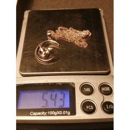 23A - Silver necklace 5.43 grams