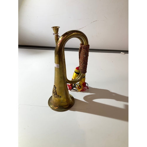 33 - Royal Artillery brass bugle