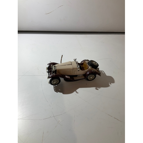 37 - Burago model of vintage car