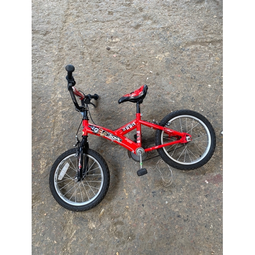 162 - Sonic children’s bicycle in good condition