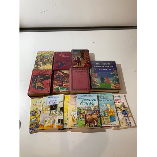 105 - Children's books including The secret men, Roy Rogers and the outlaws of sundown valley, Self exiled... 