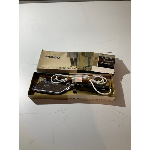 108 - Vintage Pifco Electric trouser presser in original box