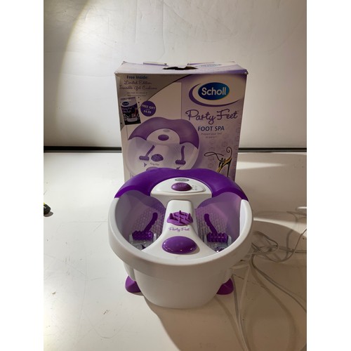 113 - Scholl Party feet foot spa