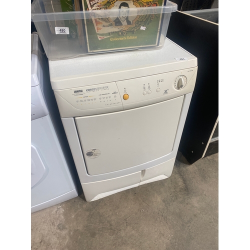 481 - Zanussi condenser dryer - working