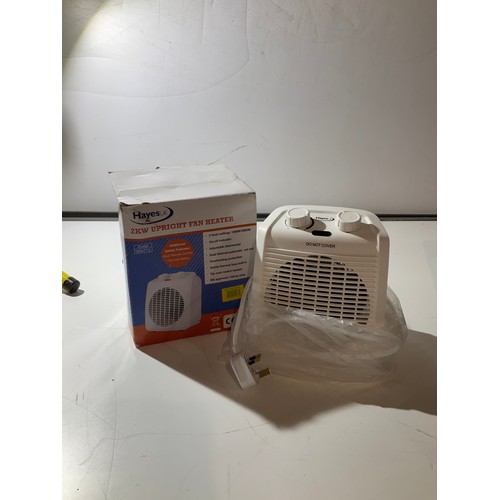 196 - Hayes UK 2kw  upright fan heater