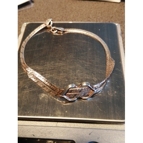 22A - Silver bracelet 3.59 grams