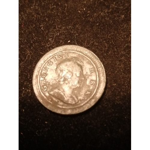 34A - 1720 George I farthing in excellent condition