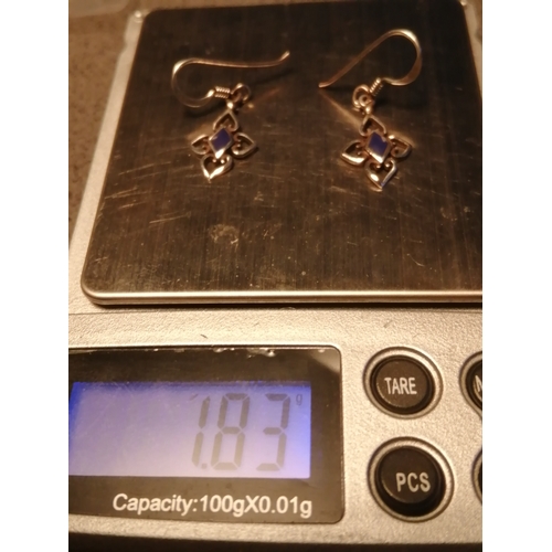 20A - Silver earrings 1.83 grams