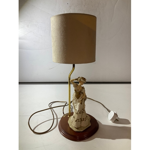 7 - Leonardo lady figurine lamp