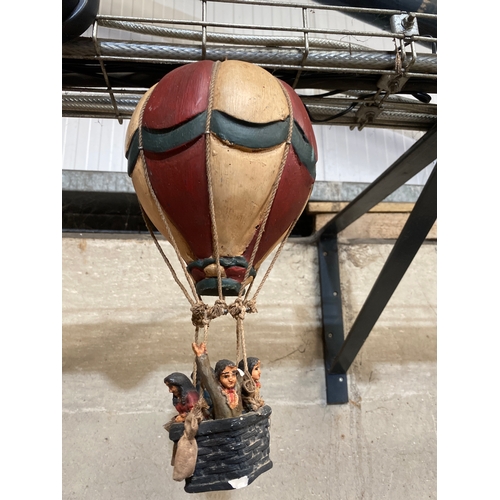 10 - Hot air balloon hanging figure