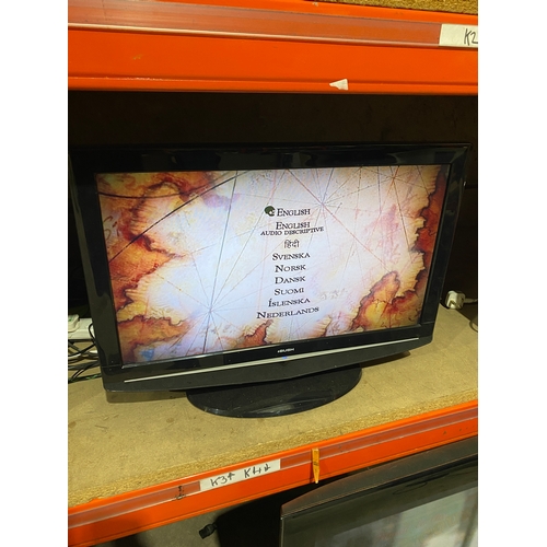 100 - Bush 26” TV - freeview & HDMI - no remote - tested