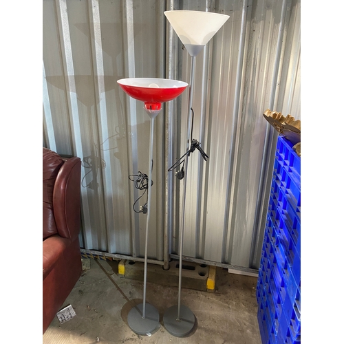 194 - 2x floor standing lamps