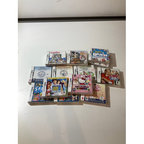 63 - Large collection of Nintendo DS Games including High School Musical 2, Disney Cory in the house, Bra... 