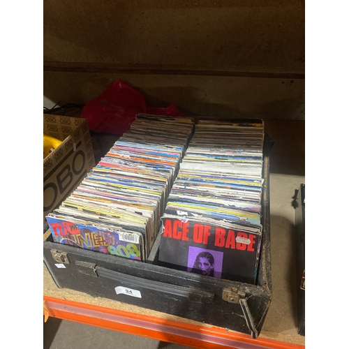 94 - Very large quantity of 45 vinyl singles inc Jason Donovan, Michael Jackson, Kylie etc