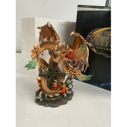 120 - Mystica collection dragon ornament with box