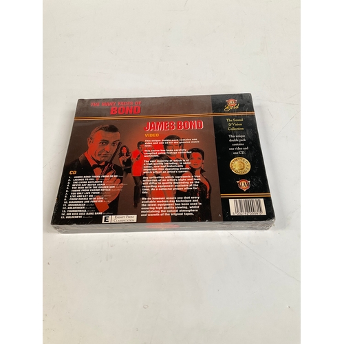 130 - James Bond Video & CD Set