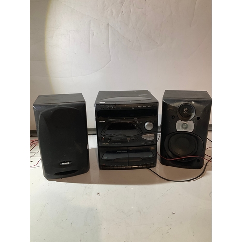 388 - Philips hifi system - as untested