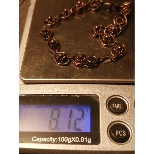 24A - Silver bracelet 8.12 grams