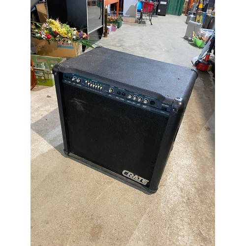 478 - Large Crate guitar amp - as untested