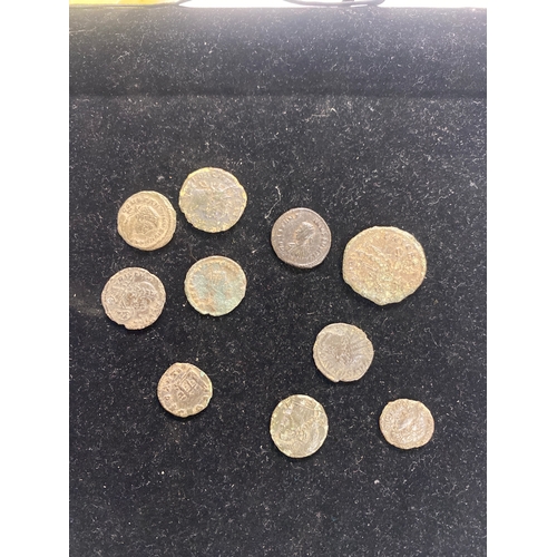 25B - Quantity of 10x Roman coins found from archaeological digs