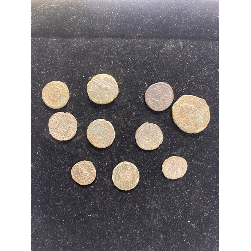 25B - Quantity of 10x Roman coins found from archaeological digs