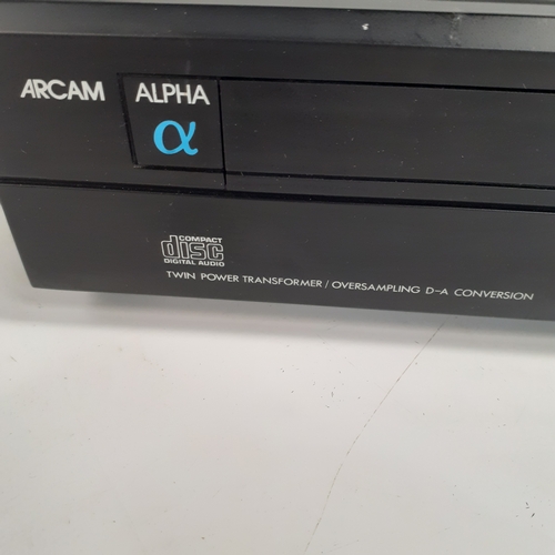 22 - Arcam Alpha CD player. Working.