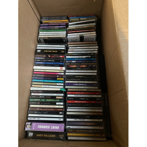 Quantity of 90 various cds