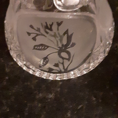 8 - Quantity of glass and metal bells, some chrystal and coloured glass.